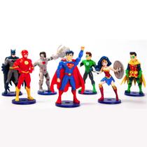 Liga da Justiça Lápis Toppers 12pk Superman Batman Flash DC