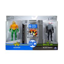 Liga da Justica Pack - Aquaman e Black Manta SUNNY BRINQUEDOS - Dc Comics