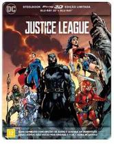 Liga da Justiça - Steelbook (Blu-Ray 3D + Blu-Ray)