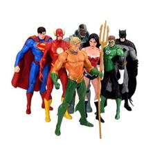 Liga Justica Dc Universe Batman Super Man Flash Lote C/7 - ActionCollection