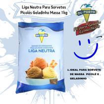Liga Neutra Duporto 1kg Para Picolé Soverte Massa Geladinho Mistura gelado e Comestíveis