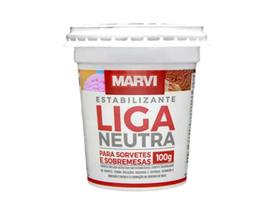 Liga Neutra Estabilizante P/sorvetes Bolo 100gr Marvi