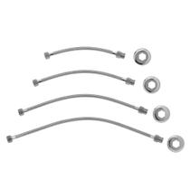 Ligação Flexível Cromado, Malha de Aço 40 cm - DECA