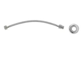 Ligação Flexível Deca 40cm em Malha Aço Cromada