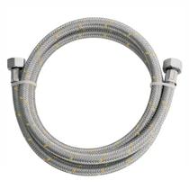 Ligacao flexivel inox p/ gas (f x f) 1/2 5,00m saco plastico c/ 1 peca