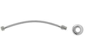 Ligação flexível malha de aço 40cm deca cromado 4607.c.040