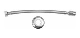 Ligação Flexível Malha Inox 40 Cm Para Água Quente E Fria