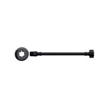 Ligação Flexível Para Água Blukit PVC Black 60cm MxF 1/2 Ligação Flexível Para Água Blukit PVC Black 60cm MxF 1/2
