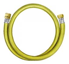 Ligacao flexível para gás 1/2” fêmea x 3/8” engate rápido - 1,2 m- nbr14955 Ligacao flexível para gás 1/2” fêmea x 3/8” engate rápido - 1,2 m- nbr14955