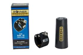 Ligadura e tampa de plástico para Bb Clarinet Rovner MKIII C-1R Ligadura e tampa de plástico para Bb Clarinet Rovner MKIII C-1R