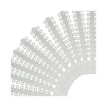 Ligadura Elástica Modular Cores Cristal - Orthometric