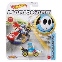 Light-Blue Shy Guy - Standard Kart - Mario Kart - 1/64 - Hot Wheels