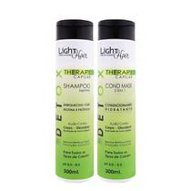 Light Hair Kit Shampoo e Condicionador Detox 300ml