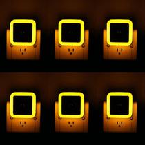 Light Night Light KINUR, pacote com 6 sensores LED do crepúsculo ao amanhecer