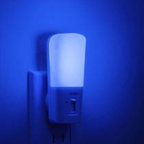 Light Night Light LOHAS Blue LED Plug in Dusk to Dawn, pacote com 2