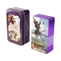Light Seers Tarot Card Tin Box Pack Adventure Time Fate Adivinhação Festa Opção Jogo De Tabuleiro