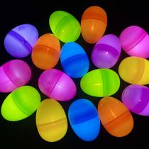Light Up Easter Eggs GiftExpress 50 unidades em cores variadas com LED