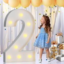 Light Up Numbers imprsv 90cm Marquee, 21º aniversário