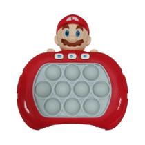 Light up Pop It Fidget Bubble Game Brinquedo Antiestresse De Pressão Rápida Para Adultos E Crianças