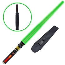Light Up Sabre Kogibe Green Light para crianças com efeitos sonoros