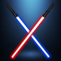 Light Up Sabre Solizan com som FX, expansível de 43 a 81 cm