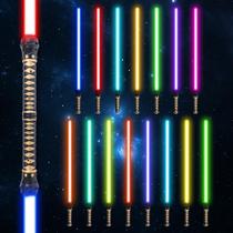 Light Up Sabre VATOS 15 cores com som FX, pacote com 2 unidades para crianças