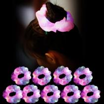 Light Up Scrunchies E-Kuker 9 unidades para mulheres e meninas