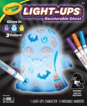 Light-Up Toy Ghost Crayola Light-Ups com 3 marcadores laváveis
