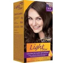 Lightcolor Tinta Profissional 5.0 Castanho Claro 45g