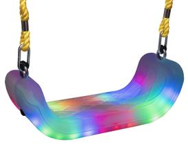 Lighted Swing XDP Recreation Firefly com iluminação LED para crianças de 3 anos ou mais Lighted Swing XDP Recreation Firefly com iluminação LED para crianças de 3 anos ou mais