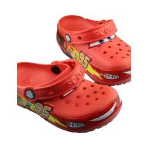 Lightning McQueen Pixar Chinelos Eva Impermeáveis e Respiráveis Sandálias De Praia Com