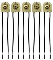 Ligue e desligue o botão de pressão de metal Creative Hobbies 3A-120V, pacote com 5
