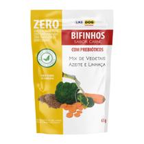 Like Dog Carne Mix Vegetais, Azeite e Linhaça 65gr - Kit 6 Unidades - Petisco para Cachorro Like Dog Carne Mix Vegetais, Azeite e Linhaça 65gr - Kit 6 Unidades - Petisco para Cachorro