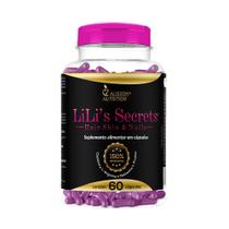 Lilis Secrets Hair Skin and Nails Cabelos Saudaveis 60 cápsulas - Alisson Nutrition