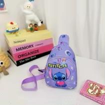 Lilo & Stitch Mini Bolsa Pequena de Pelúcia Disney - Infantil com alça regulável - Presente Lilo & Stitch Mini Bolsa Pequena de Pelúcia Disney - Infantil com alça regulável - Presente