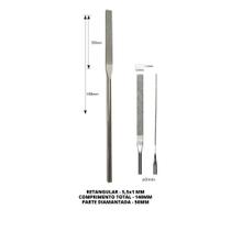 Lima Diamantada Individual Reta Retangular 140mm Lima Diamantada Individual Reta Retangular 140mm