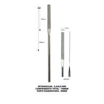 Lima Diamantada Individual Reta Retangular 140mm Lima Diamantada Individual Reta Retangular 140mm