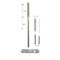 Lima Diamantada Individual Reta Retangular 140mm Lima Diamantada Individual Reta Retangular 140mm