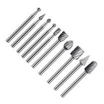 Lima E Fresa Rotativa P/micro Retifica Dremel 1/8 Kit C/10pç