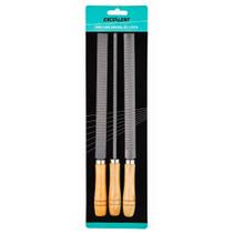 Lima Groza Cabo Madeira 8" Cartela 3 Peças - Excellent Lima Groza Cabo Madeira 8" Cartela 3 Peças - Excellent