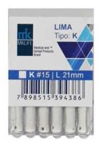 Lima K 21mm Nº 15 MK Life (6 Unidades)