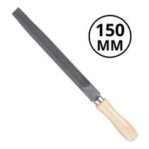 Lima Meia Cana Bastarda 6 Polegadas 150mm com Cabo de Madeira - MTX