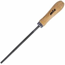 Lima Redonda Bastarda 10” - 250mm com Cabo de Madeira - 1613655 - MTX