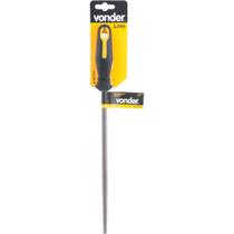 Lima redonda bastarda 10" com cabo plástico - Vonder