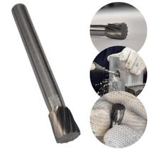 Lima Rotativa 8,0mm Cônica Invertida Para Alumínio Rocast