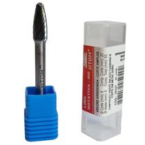 Lima Rotativa Árvore Arredondada 8 X 20Mm Metal Duro Htom Lima Rotativa Árvore Arredondada 8 X 20Mm Metal Duro Htom