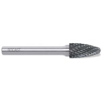 Lima Rotativa Árvore Arredondada em Metal Duro 10mm (45,0071) - Rocast