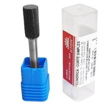 Lima Rotativa Cilíndrica 10 X 20Mm Metal Duro Corte Simples Lima Rotativa Cilíndrica 10 X 20Mm Metal Duro Corte Simples