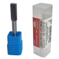 Lima Rotativa Cilíndrica 8 X 20Mm Corte No Topo Metal Duro Lima Rotativa Cilíndrica 8 X 20Mm Corte No Topo Metal Duro