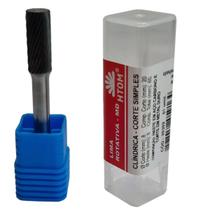 Lima Rotativa Cilíndrica 8 X 20Mm Metal Duro Corte Simples Lima Rotativa Cilíndrica 8 X 20Mm Metal Duro Corte Simples